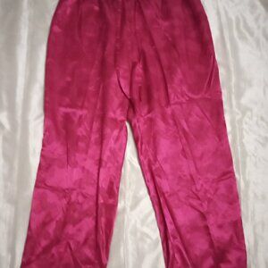 Loungewear women's pants fuchsia size XL